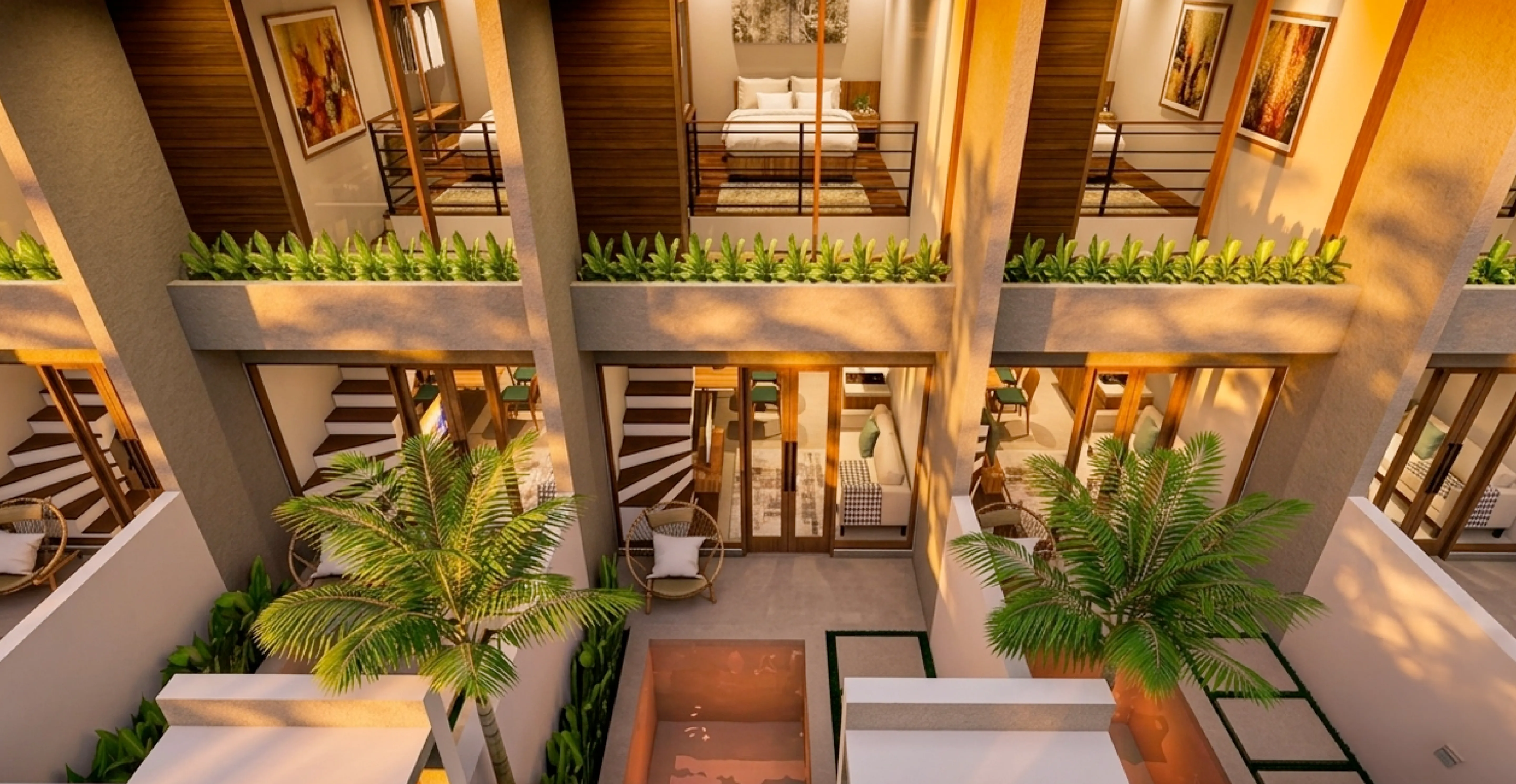 Villa interior